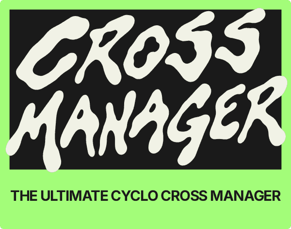 Cross Manager, the ultimate cyclo cross manager